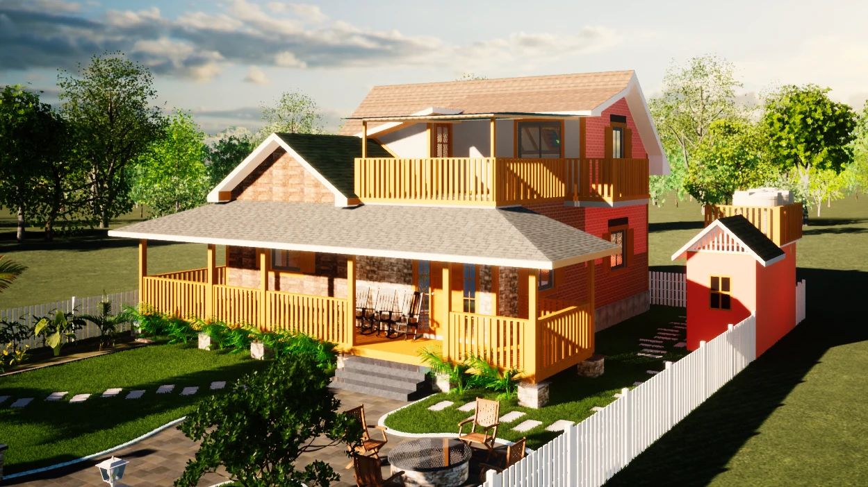 The Guest House — Nesca wooden architecture in Hyderabad