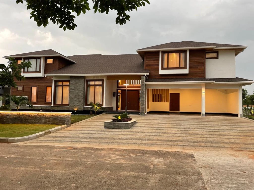 MAK Residence — Nesca wooden architecture in Hyderabad